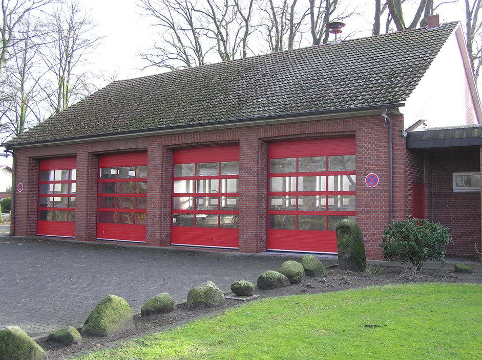 Das ehemalige Feuerwehrhaus auf dem Brink in Lastrup